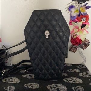 Elvira Lux De Ville Coffin Backpack